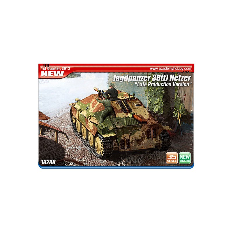 Jagdpanzer 38 (T) Hetzer 1/35 Kunststoff | Scientific-MHD
