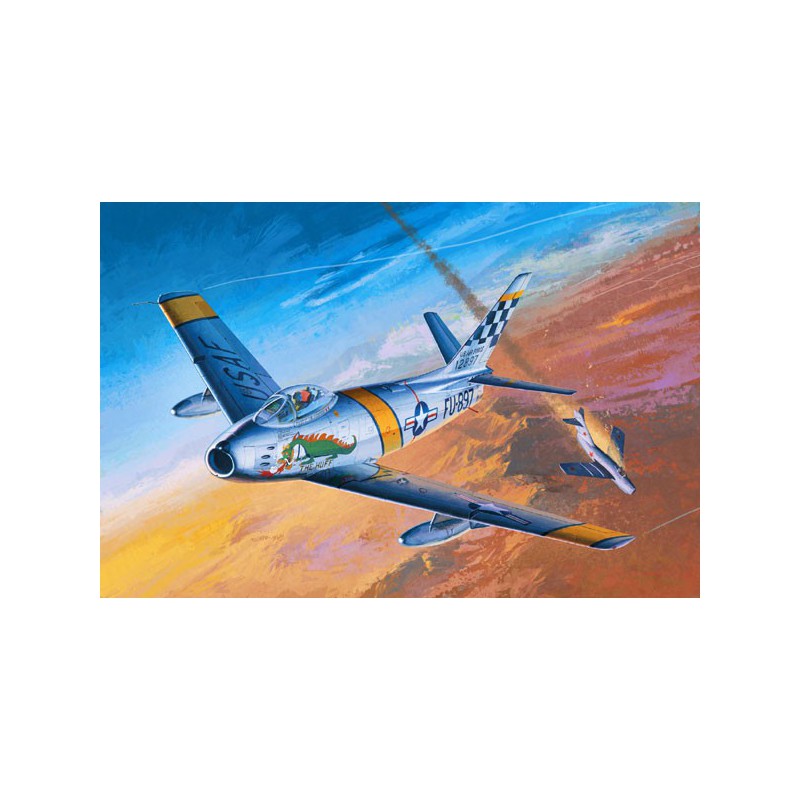 Kunststoffebene Modell F-86f Säbel der Huff 1/48 | Scientific-MHD