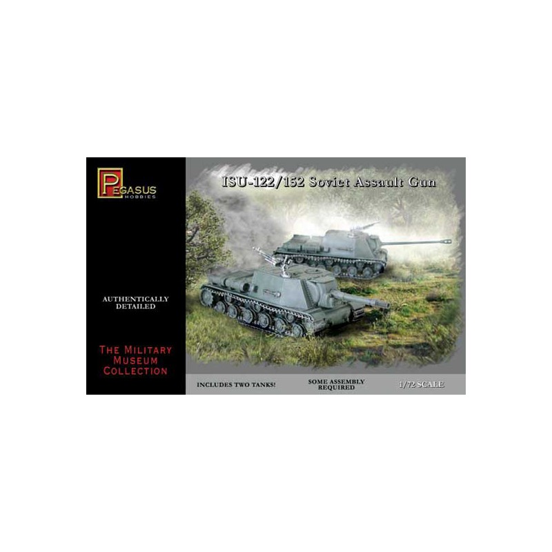 Canon Plastic Model Canon ISU-122/152 (2 Stücke) | Scientific-MHD