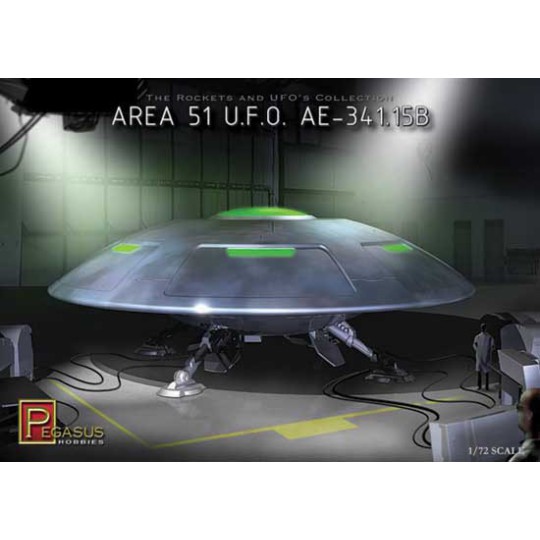 Bereich 51 UFO 1/72 Plastic Science -Fiction -Modell Bereich 51 UFO 1/72 Plastic Science -Fiction -Modell | Scientific-MHD