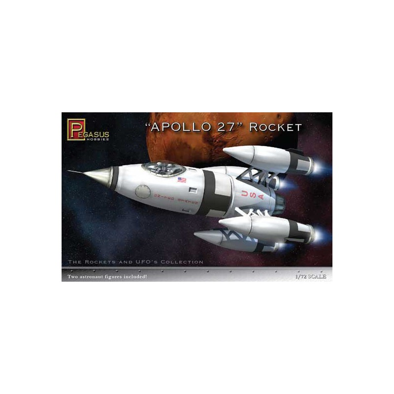 Apollo 27 Raketenschiff 1/72 Plastic Science -Fiction -Modell | Scientific-MHD
