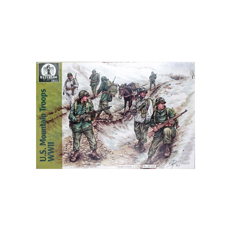 Figurinen Truppen montierten US WWII1/72 | Scientific-MHD