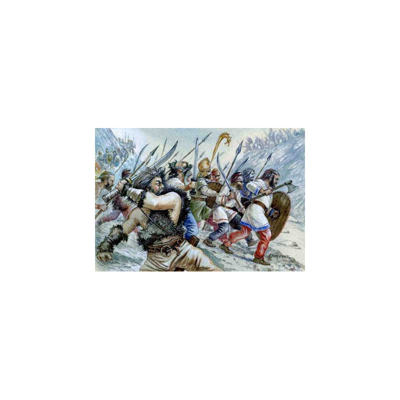 Schwere Dacian Infantry Figur 1/72 | Scientific-MHD