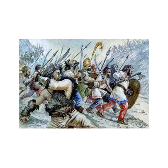 Schwere Dacian Infantry Figur 1/72 | Scientific-MHD