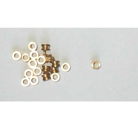 Messing Ötenbootbeschläge, Durchmesser. 2,5 mm | Scientific-MHD Messing Ötenbootbeschläge, Durchmesser. 2,5 mm | Scientific-MHD