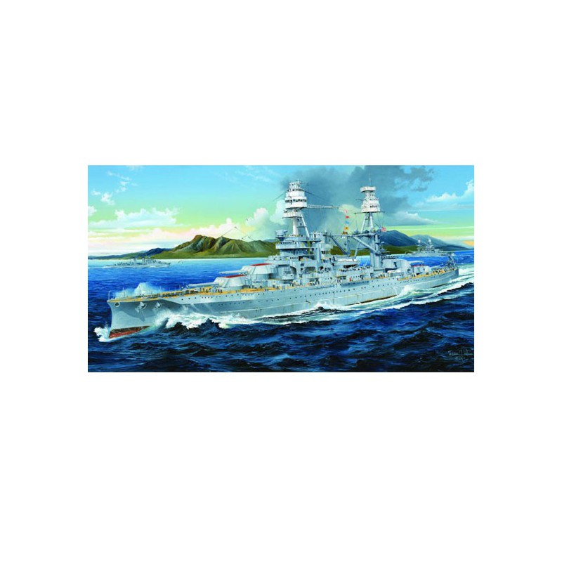 Kunststoffbootmodell 2.4g R/C USS Arizona BB-39 1941 | Scientific-MHD