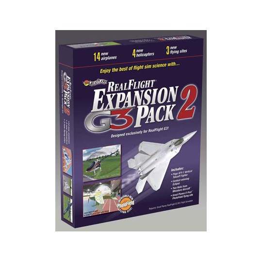 Flugsimulatoren für Radio -kontrollierte Flugzeugverlängerung Pack 2 | Scientific-MHD