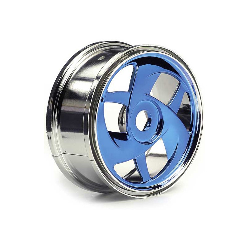 Radio -kontrolliertes Autozubehör Minion Chrom Bleu 1/8 Felgen | Scientific-MHD