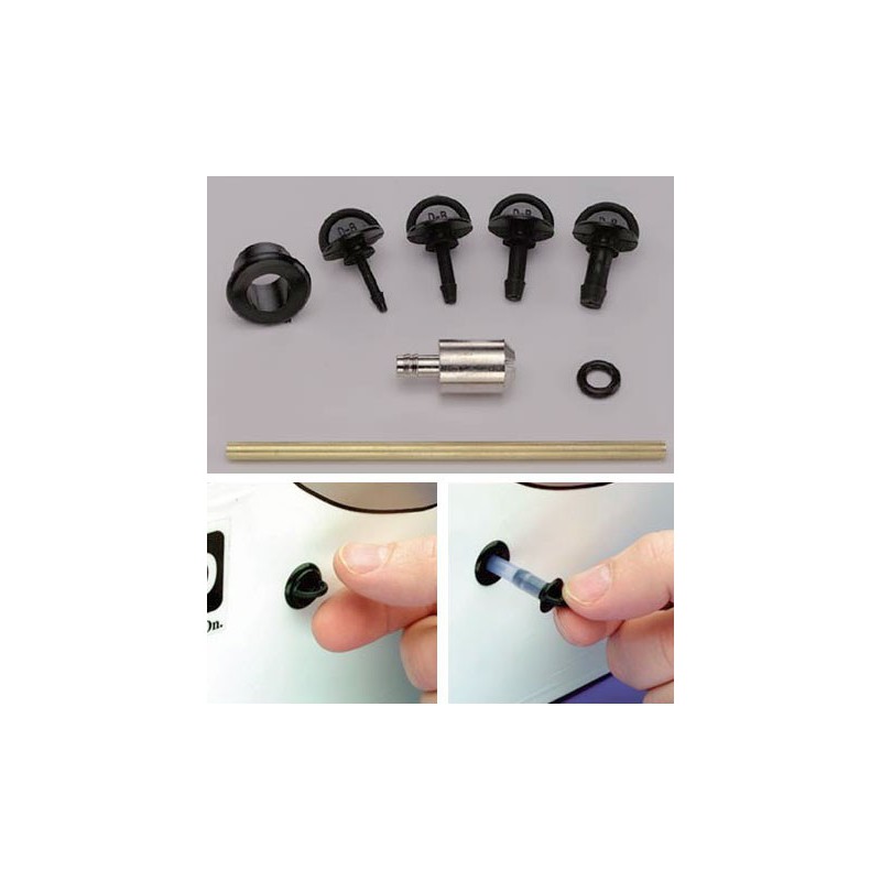 Eingebettete Zubehörfüllkappen | Scientific-MHD