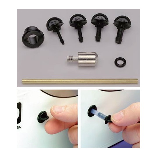 Eingebettete Zubehörfüllkappen | Scientific-MHD