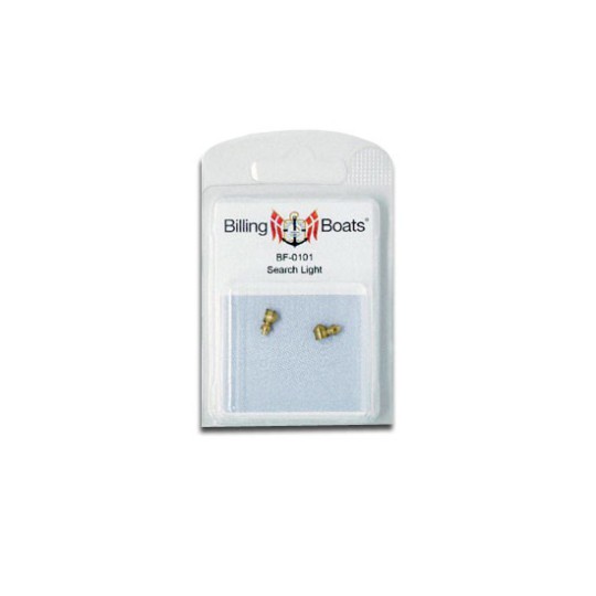 Messing Stripped Lap mit 7x9mm Messing Flaggschiff (2pcs) | Scientific-MHD