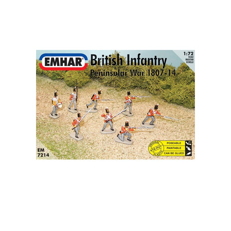 Englische Infanterie -Figur 1807/1814 | Scientific-MHD