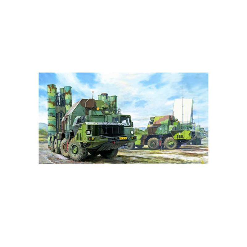 Kunststoff-LKW-Modell 48N6E von 5p85s Tel S-300 pmu | Scientific-MHD