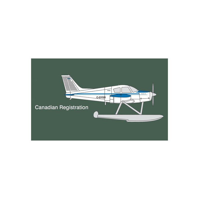 Kunststoff -Kunststoffmodell Piper Cherokee Hydravion 1/48 | Scientific-MHD