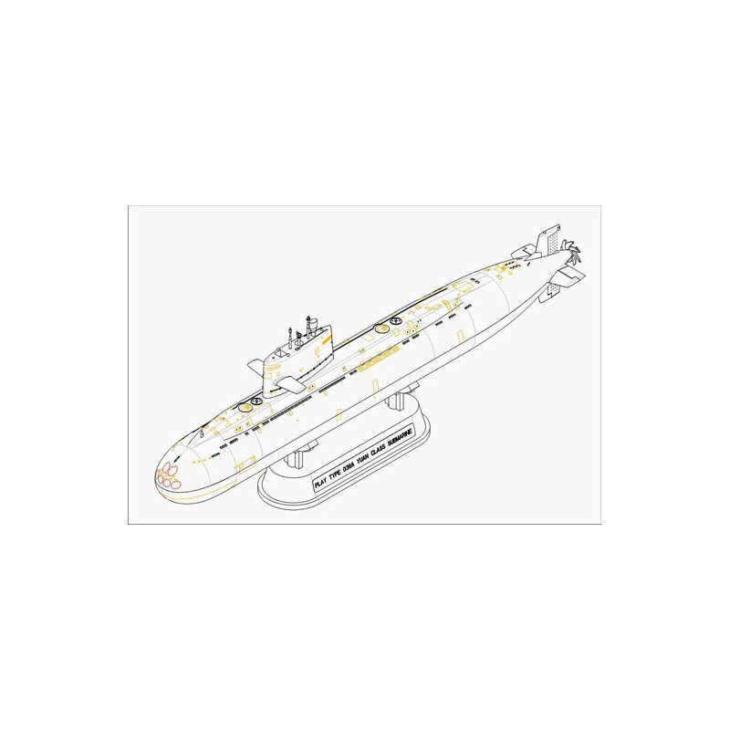 Plastikbootmodell Typ 039a Yuan Klasse U -Boot | Scientific-MHD