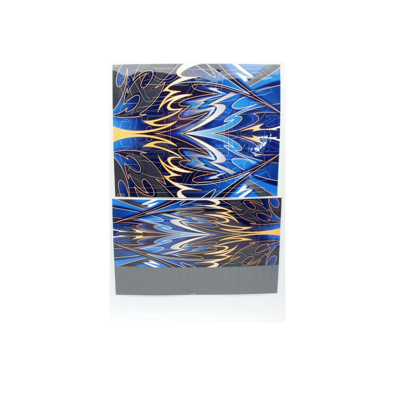 Blue Decorative Sticker Accessoire M12 | Scientific-MHD