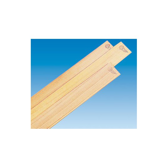 Holzmaterial Lindenplatte 1 x 100 x1000 mm | Scientific-MHD