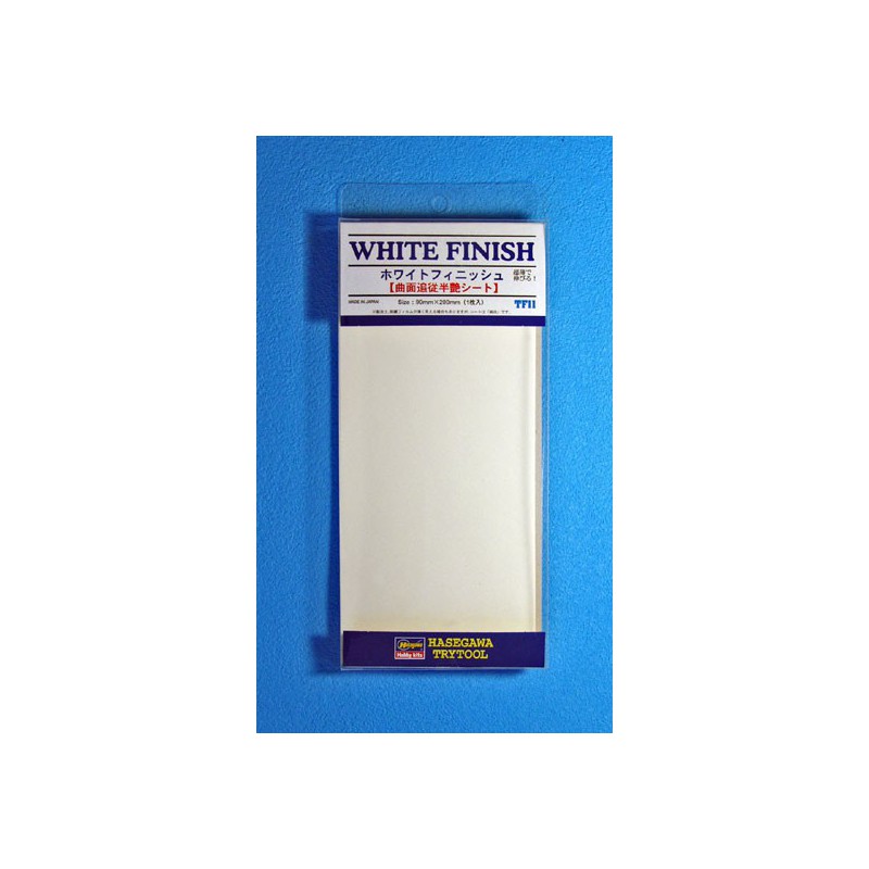 Materialien für die weiße Finishplatte 90x200 mm | Scientific-MHD