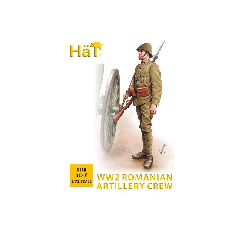 Rumänische Artillerie -Figur WW2 1/72 | Scientific-MHD