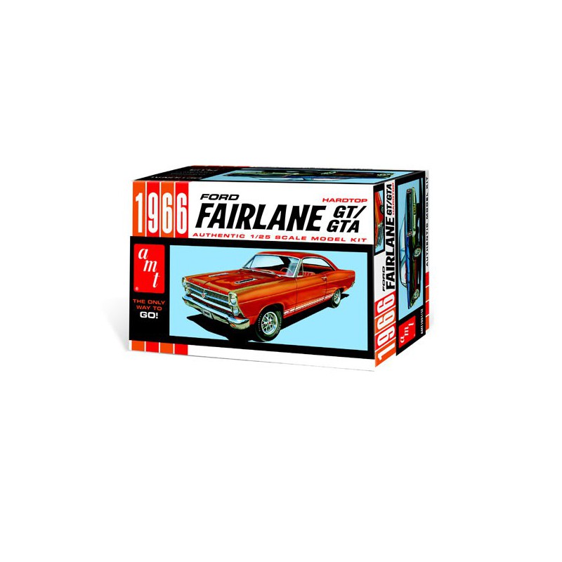 Ford Fairlane GT 1966 1/25 Plastikautoabdeckung | Scientific-MHD