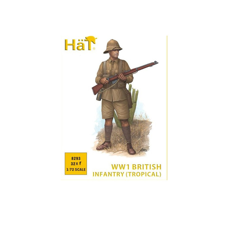 Britische Infanterie -Figur im Zweiten Weltkrieg 1/72 | Scientific-MHD