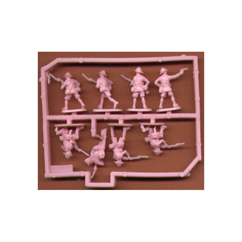 Britische Infanterie -Figur im Zweiten Weltkrieg 1/72 | Scientific-MHD