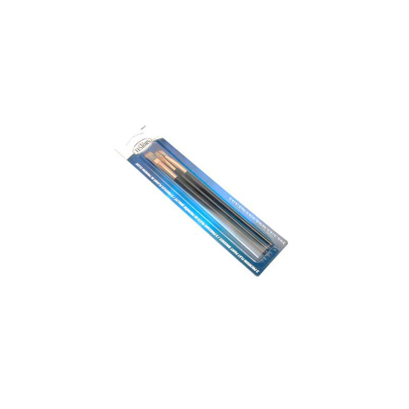 Pinselspiel mit 3 roten Sandpinsel | Scientific-MHD