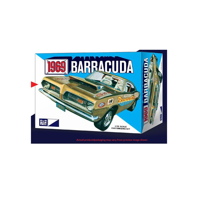 Plymouth Barracuda 1/25 Plastikautoabdeckung | Scientific-MHD
