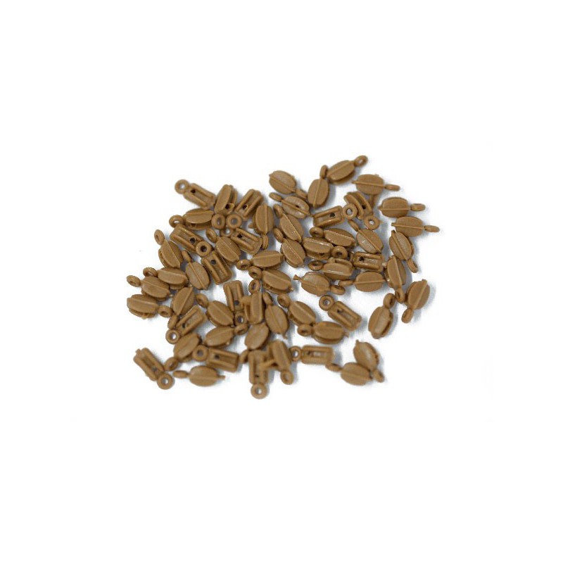 Einfache Pullery -Bootsanschlüsse 5 mm (50 PCs) | Scientific-MHD