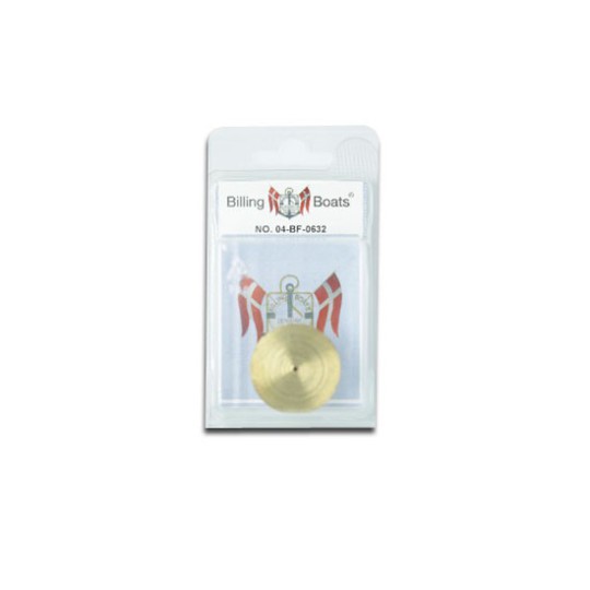 Messingpackpuppe mit Messing Tinnner 16x32mm Messing (1PC) | Scientific-MHD