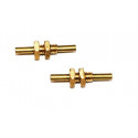 Eingebetteter Zubehör gerade Stecker für Tank (2 PCs) | Scientific-MHD