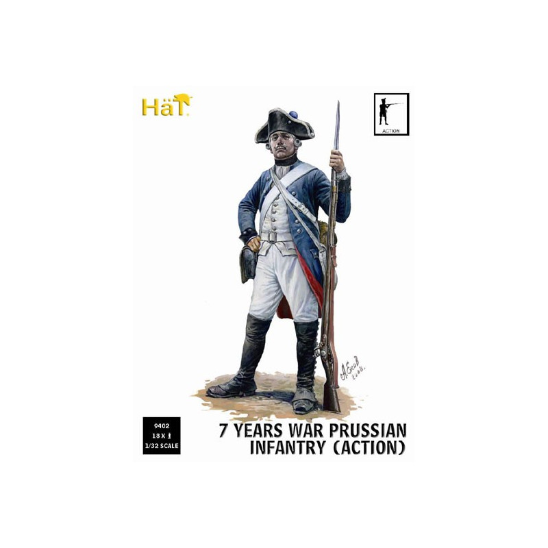 Preußische Figur in 1/32 Aktion | Scientific-MHD