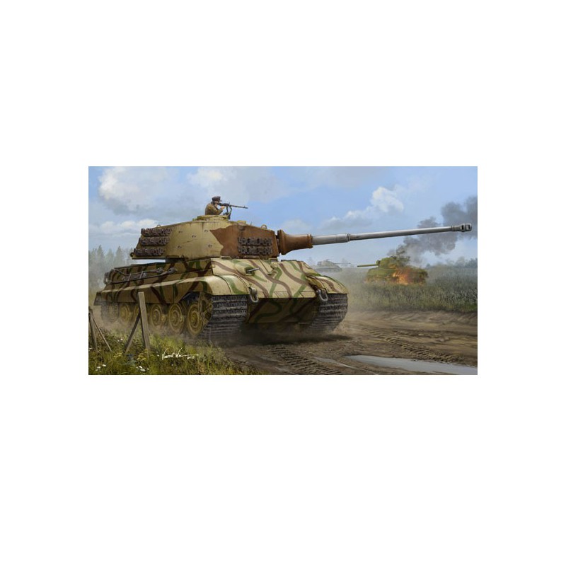 Tiger II Henschel 19451/35 Kunststofftankmodell | Scientific-MHD