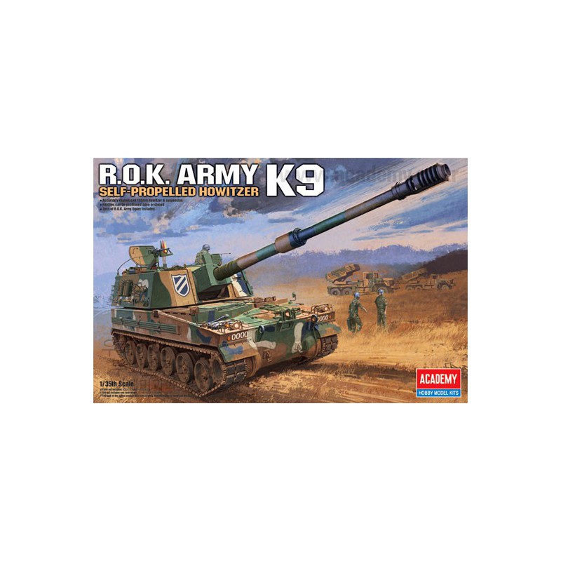 K9 Howitzer Rok Army 1/35 Plastiktankmodell | Scientific-MHD