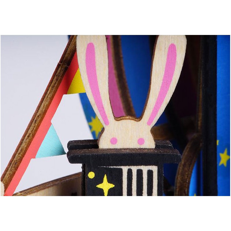 Einfaches mechanisches 3D -Puzzle für das Modell des Musikparks | Scientific-MHD Einfaches mechanisches 3D -Puzzle für das Modell des Musikparks | Scientific-MHD