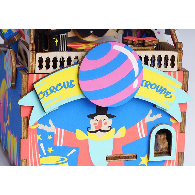 Einfaches mechanisches 3D -Puzzle für das Modell des Musikparks | Scientific-MHD Einfaches mechanisches 3D -Puzzle für das Modell des Musikparks | Scientific-MHD