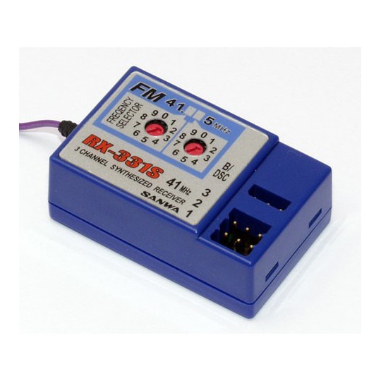 Radio Receiver Accessoire 3 V. Synthe. 41 MHz | Scientific-MHD