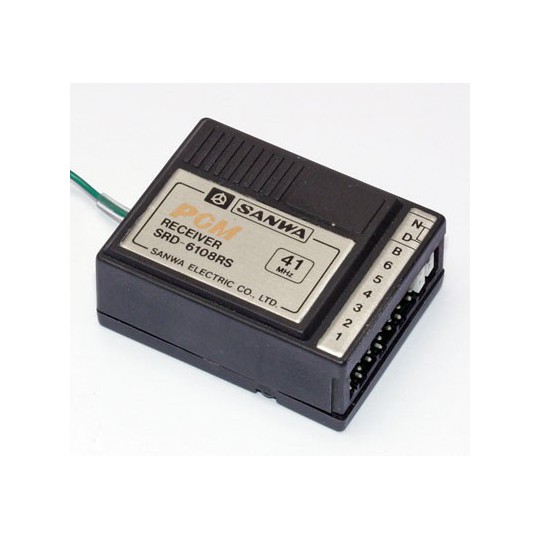 Zubehör für den Funkempfänger 6 V. PCM 41 MHz | Scientific-MHD