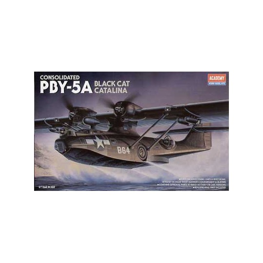 PBY-5A Black Cat1/72 Kunststoffebene Modell PBY-5A Black Cat1/72 Kunststoffebene Modell | Scientific-MHD