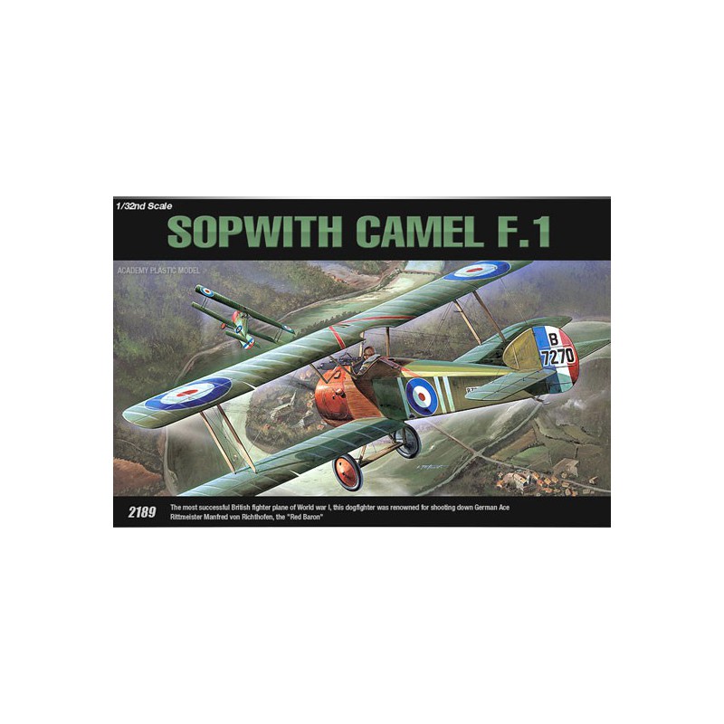 Kunststoffmodell im Kunststoff-Spowith Camel F-1 1/32 | Scientific-MHD