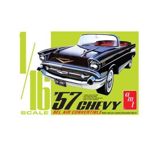 Kunststoffauto Modell 1957 Chevy Bel Air Cabrio 1:16 Kunststoffauto Modell 1957 Chevy Bel Air Cabrio 1:16 | Scientific-MHD