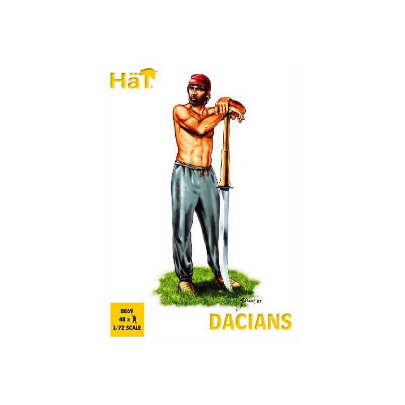 Feind Dacians Figur von Rom 1/72 | Scientific-MHD