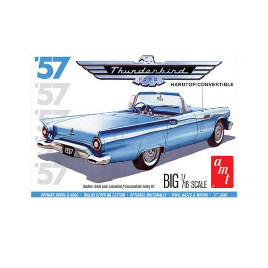 Kunststoffauto Modell 1957 Ford Thunderbird 1:16 Kunststoffauto Modell 1957 Ford Thunderbird 1:16 | Scientific-MHD