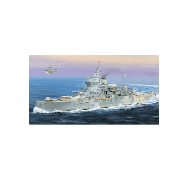 HMS Warspite Plastic Boat Modell | Scientific-MHD