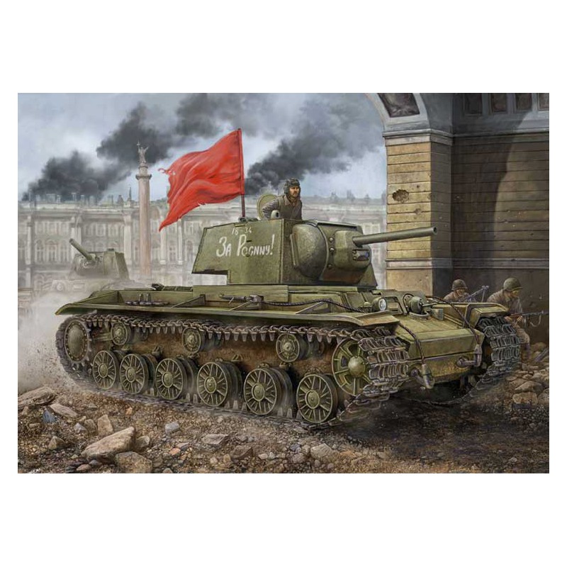 Russland KV-1 Modell des Kunststoffmodells 1942 ... 1/48 | Scientific-MHD