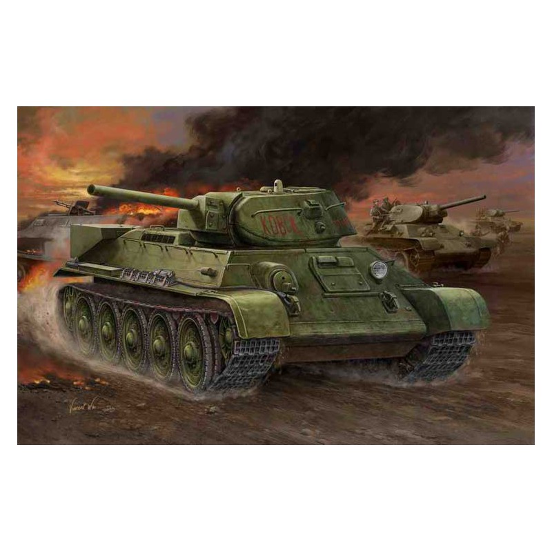 Russland T-34/76 Modell 1942 1/48 Kunststoff | Scientific-MHD