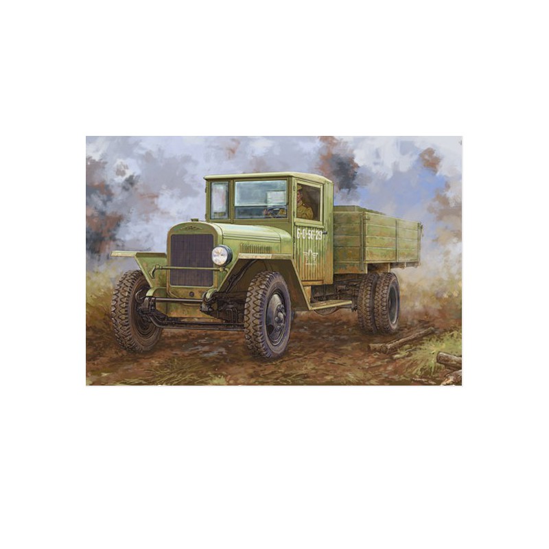 Russischer ZIS-5B Truck1/35 Plastik-LKW-Modell | Scientific-MHD