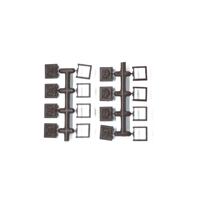 Boot Licks Sabord aus Plastikpistolen 11 mm (4pcs) | Scientific-MHD