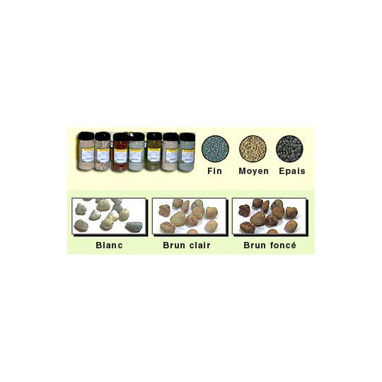 Gravier Ballast Rocaille Dark Brown 200g | Scientific-MHD