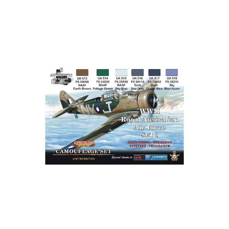 Acrylfarbe Set 1royal Australian AF | Scientific-MHD